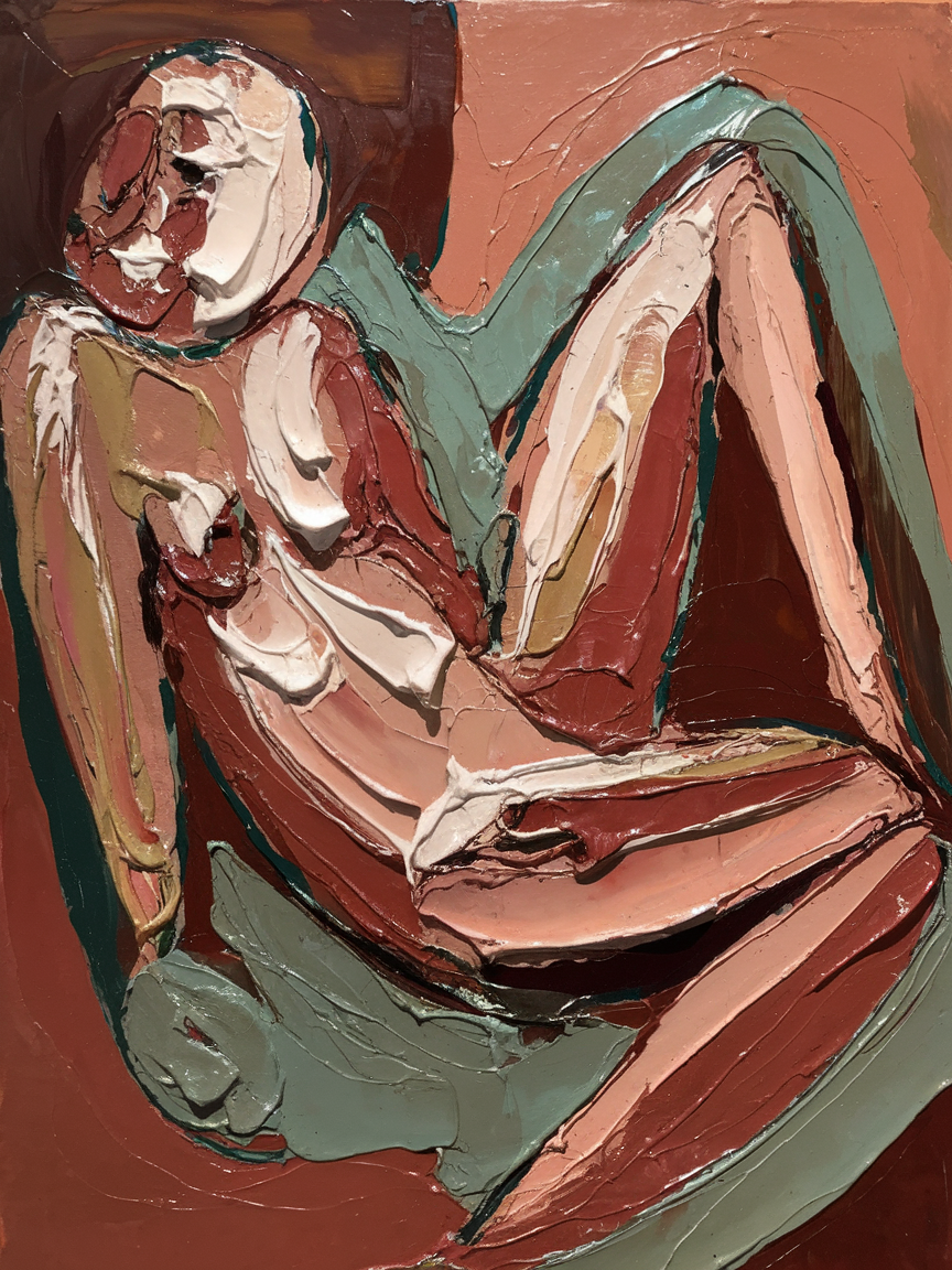 Stille — Acryl auf Leinwand